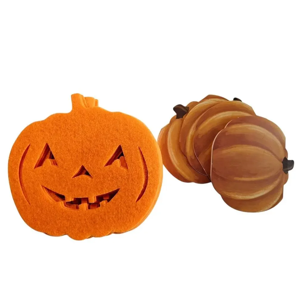 FALL & HALLOWEEN Ribbon & Decor Lot Leaves Pumpkins Cupcake Picks Etc